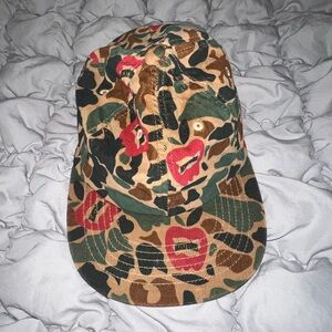 Ice Cream Camo Leaf polo Hat